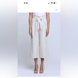 L'Agence - Samira Linen Paperbag linen pants